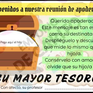 Souvenir reunión de apoderados