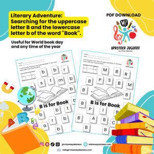 World Book Day | Literary Adventure: Activity to Identify the letter B, b