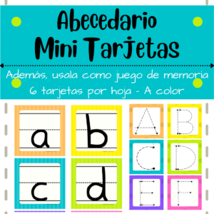 abecedario | alfabeto | trazo | práctica de letras | mayúsculas y minúsculas