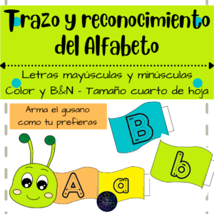 abecedario | alfabeto | trazo | práctica de letras | mayúsculas y minúsculas