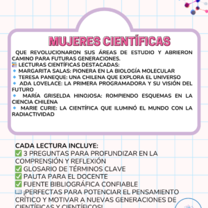 🔬✨ "Científicas que Cambiaron el Mundo: Pack de Lecturas" ✨🔬