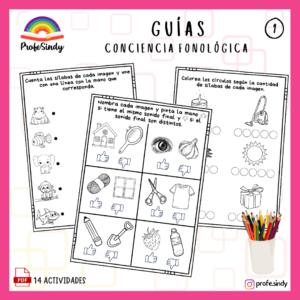 guías de conciencia fonológica