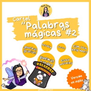 Cartel: Palabras mágicas #2