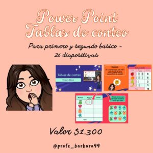 TABLAS DE CONTEO POWER POINT