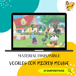 PPT: "APRENDE LAS VOCALES CON MICKEY MOUSE"