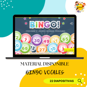 PPT: "BINGO VOCALES IMPRENTA/MANUSCRITA Y SONIDO INICIAL VOCÁLICO"
