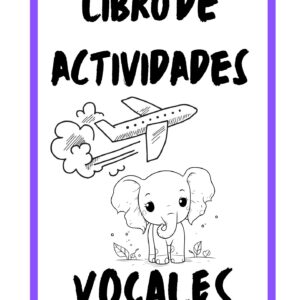 Libro actividades para colorear - Vocales