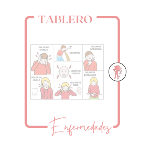 Tablero de Enfermedades con Pictogramas