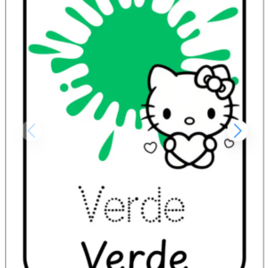 Los colores (Hello Kitty)