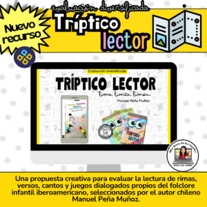 Tríptico Lector "Lima, Limita, Limón" de Manuel Peña Muñoz