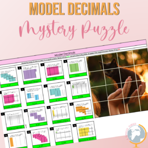 Model Decimals Mystery Puzzle