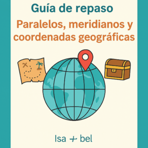 Guía de repaso: Paralelos, meridianos y coordenadas geográficas