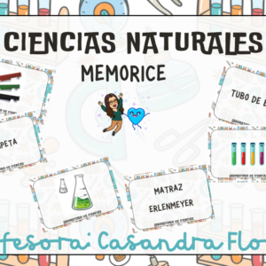 memorice de laboratorio ciencias