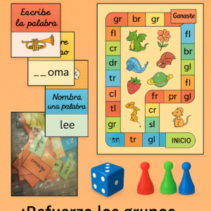 Juego de mesa Grupo Consonántico