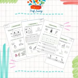 Lecciones de lectura y escritura de las vocales