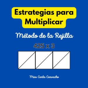 Estrategia de Multiplicación: "Método de la Rejilla"