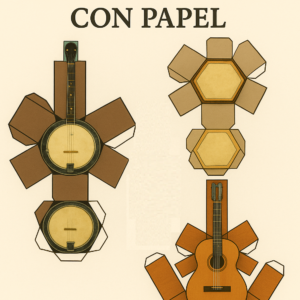 Diseño y creación de instrumentos musicales en papel
