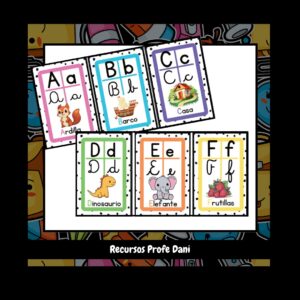 LÁMINAS ABECEDARIO CON IMÁGENES