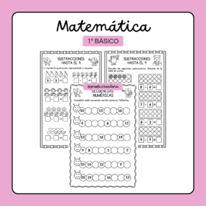 Material Anual Matemática 1° Básico
