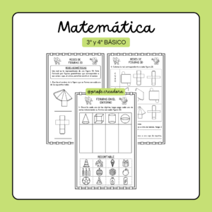 Matemática - 3° y 4° Básico - Figuras 3D