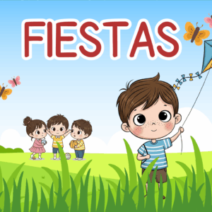 Cartel “¡Felices Fiestas Patrias!”