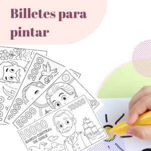 Billetes para pintar