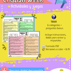 TRIVIA - English Week Activities and Games