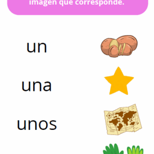 Artículos indefinidos