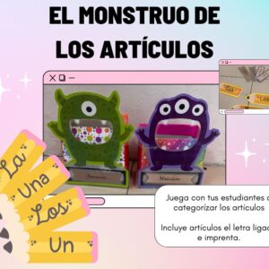 Juego el Monstruo de los Artículos