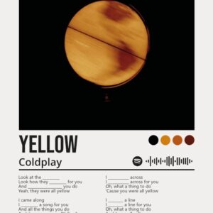 Listening Yellow - Coldplay