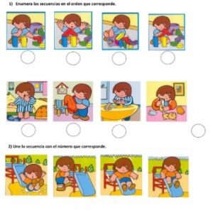 Guía ordenar secuencias