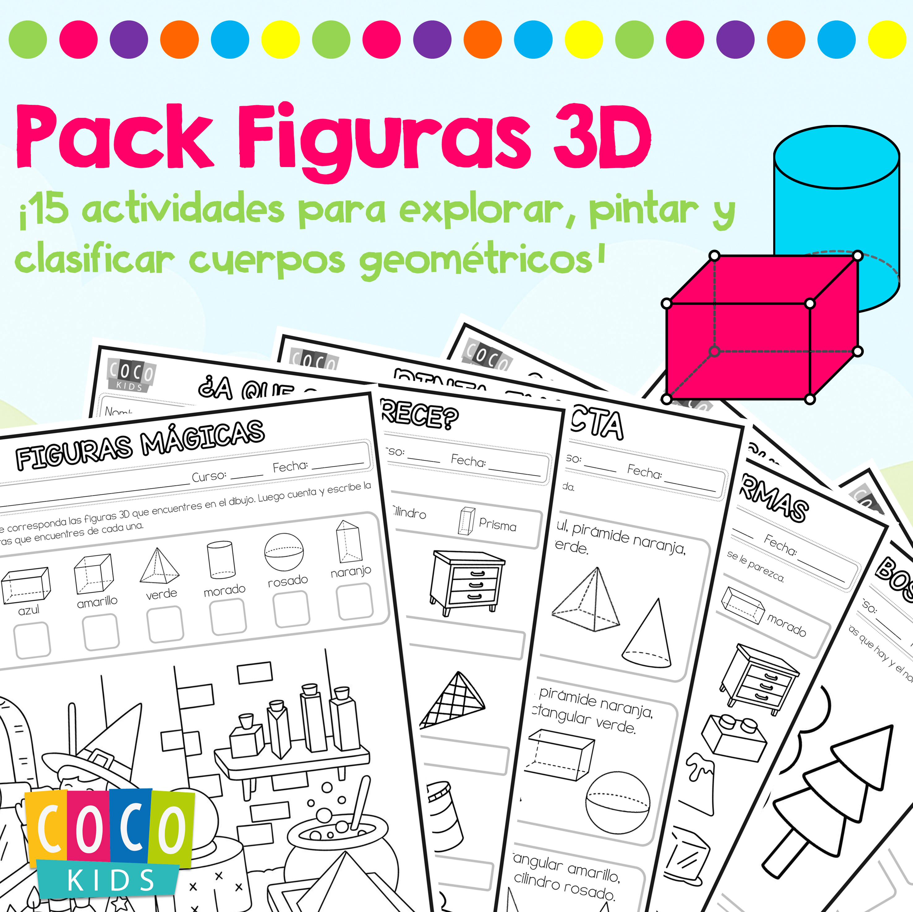 🧠 Pack Geométrico 3D
